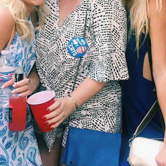 Tyche Black and White Print Romper - Picture 4 of 4